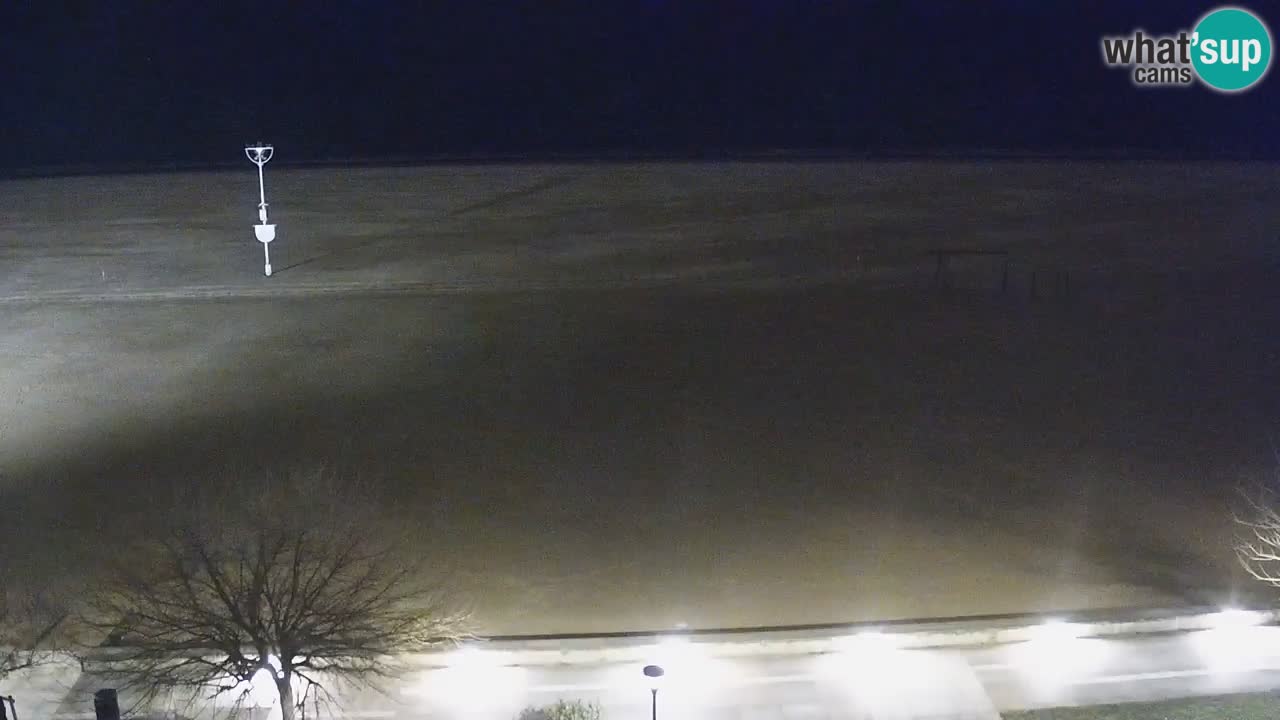 Webcam en vivo playa Bibione – vista desde Ashanti ApartHotel