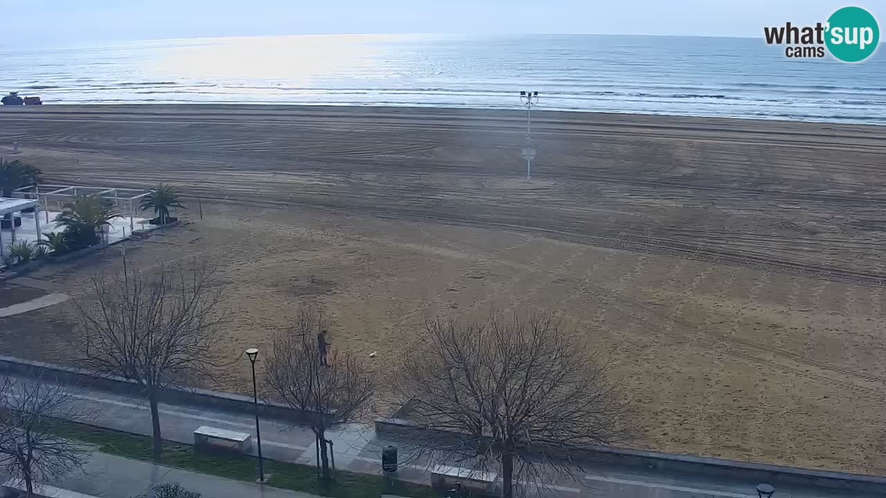 Webcam en direct plage de Bibione – vue depuis Ashanti ApartHotel