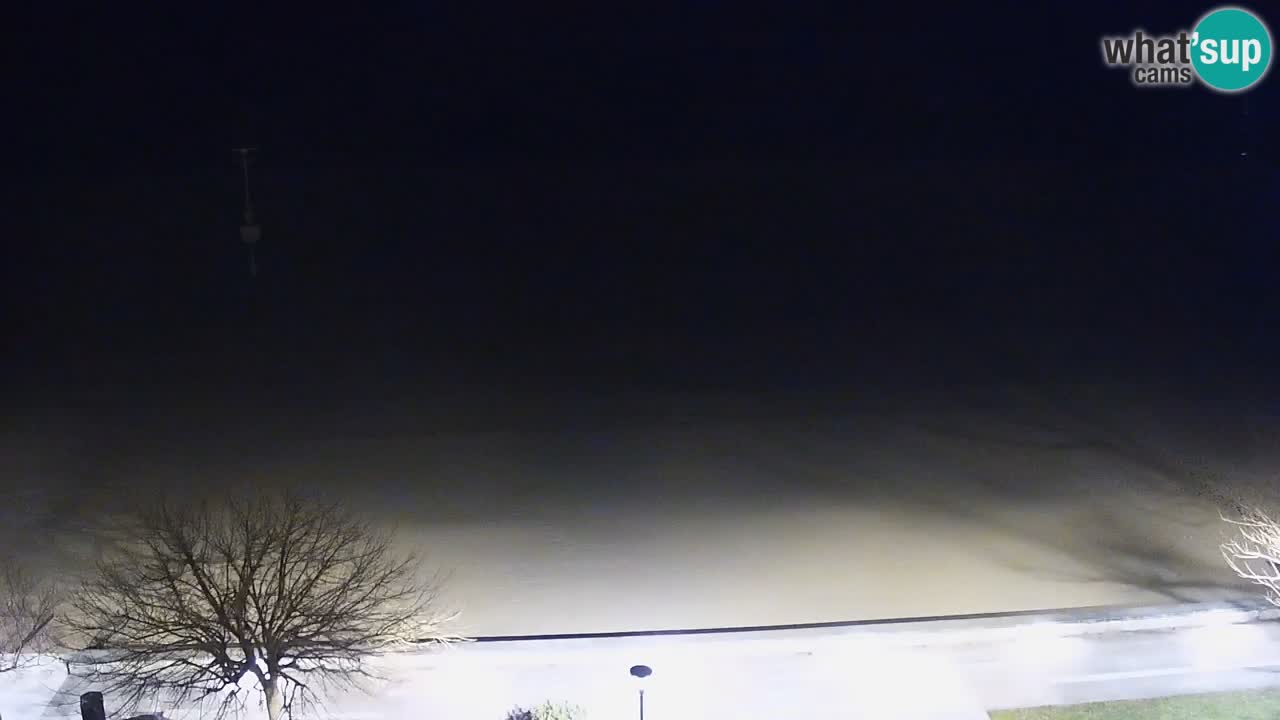 Spletna kamera Bibione plaža – pogled iz Ashanti ApartHotela