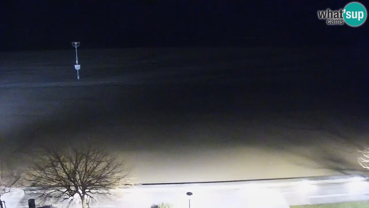 Webcam en direct plage de Bibione – vue depuis Ashanti ApartHotel