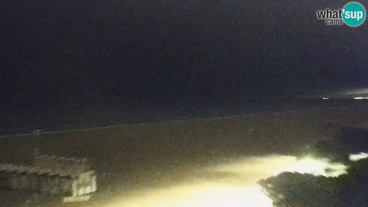 Webcam en direct plage de Bibione – vue depuis Ashanti ApartHotel