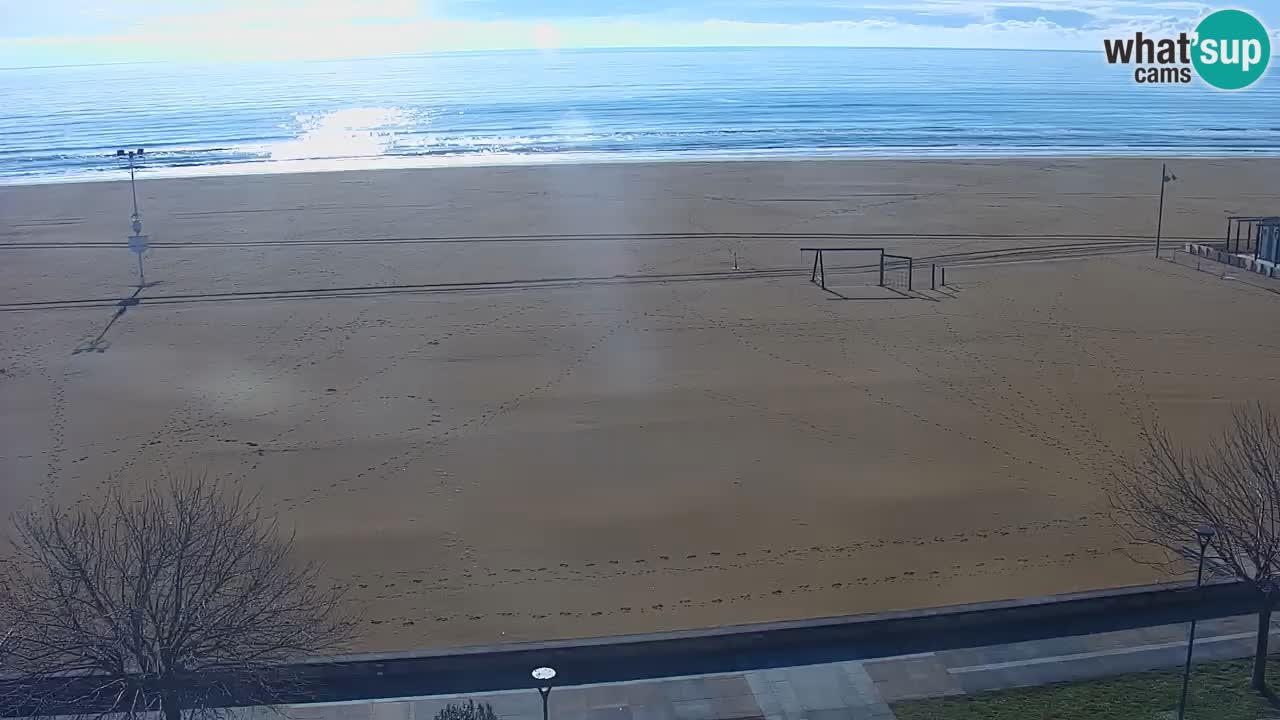 Web kamera Bibione plaža – pogled sa Ashanti ApartHotela