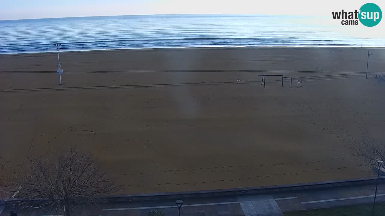 Web kamera Bibione plaža – pogled sa Ashanti ApartHotela