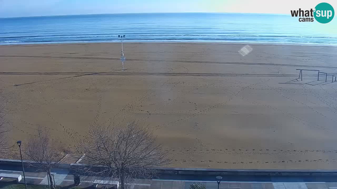 Webcam en direct plage de Bibione – vue depuis Ashanti ApartHotel