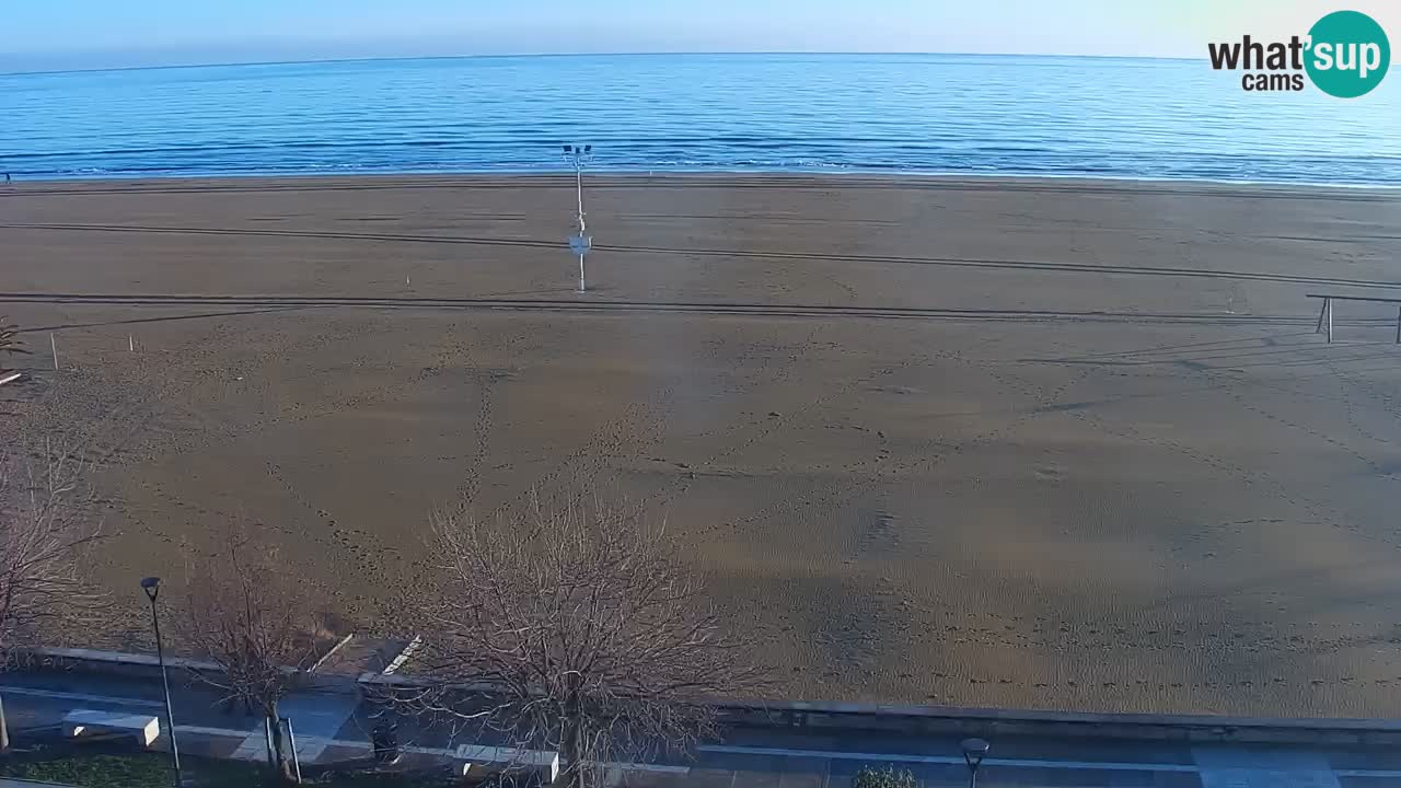 Web kamera Bibione plaža – pogled sa Ashanti ApartHotela