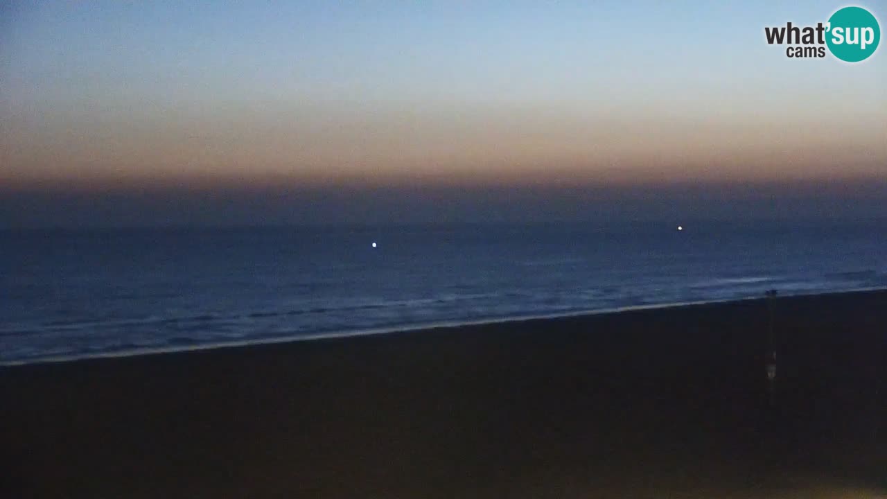 Webcam en direct plage de Bibione – vue depuis Ashanti ApartHotel