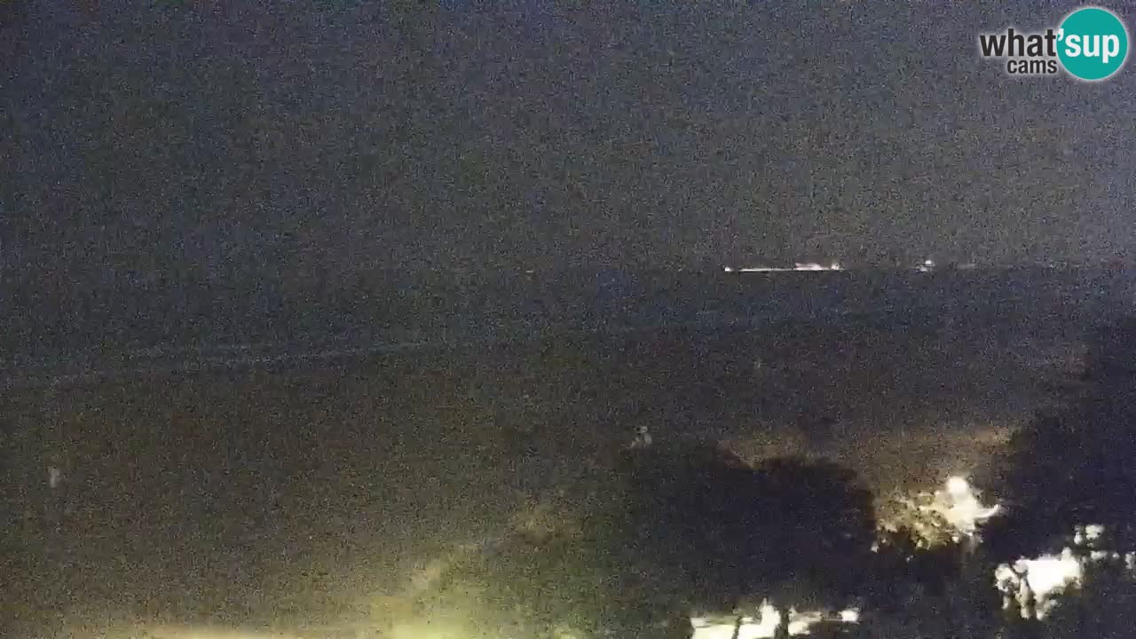 Spletna kamera Bibione plaža – pogled iz Ashanti ApartHotela