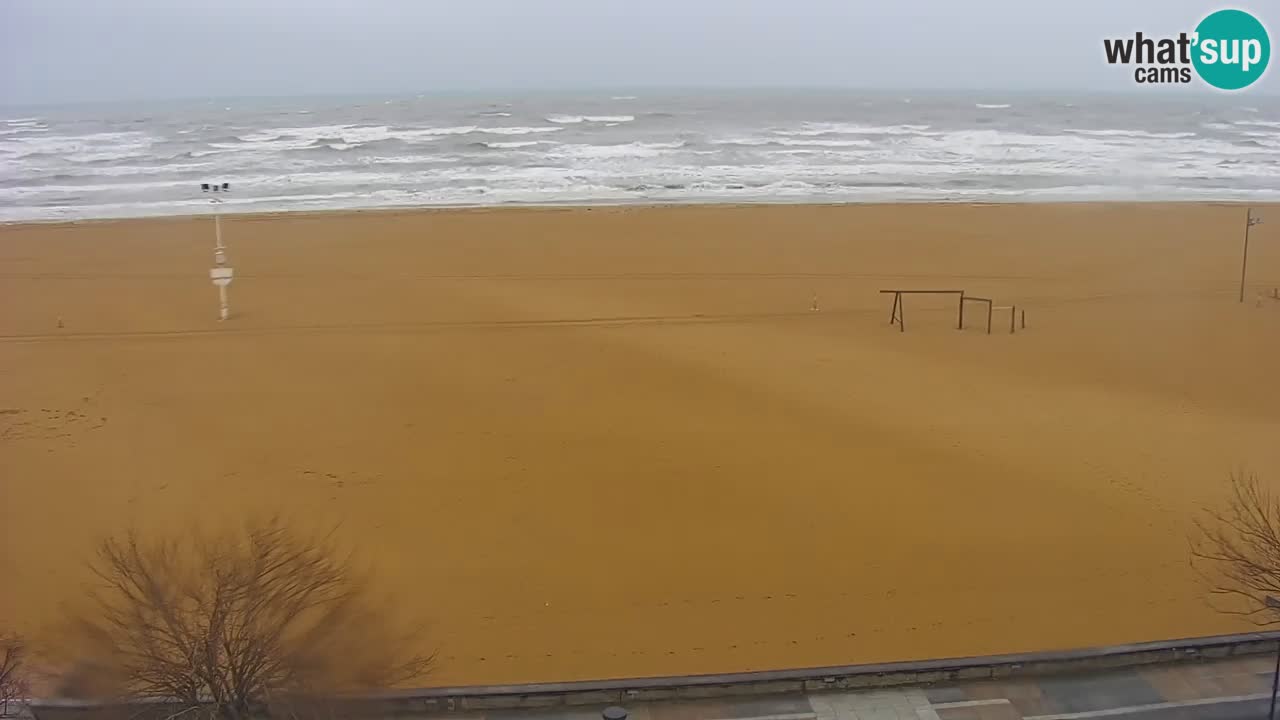 Webcam en direct plage de Bibione – vue depuis Ashanti ApartHotel