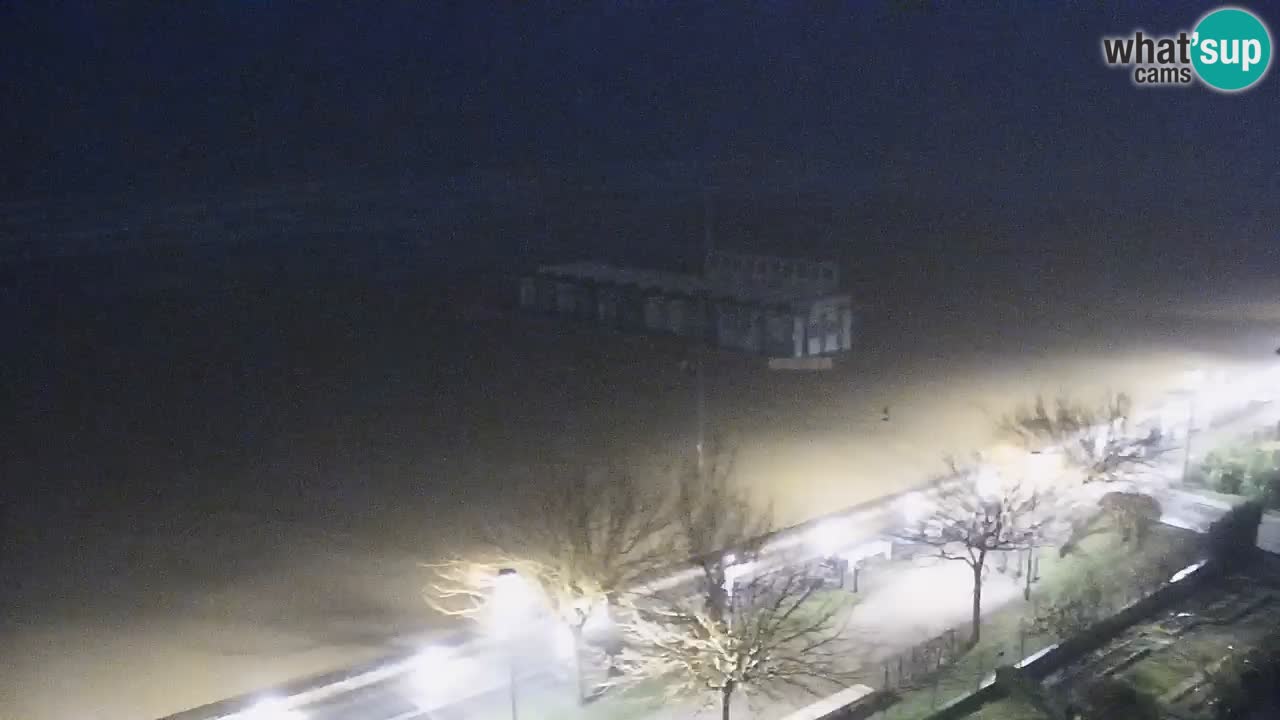 Webcam en direct plage de Bibione – vue depuis Ashanti ApartHotel