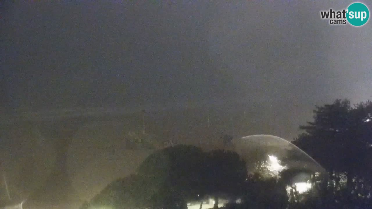 Webcam en vivo playa Bibione – vista desde Ashanti ApartHotel