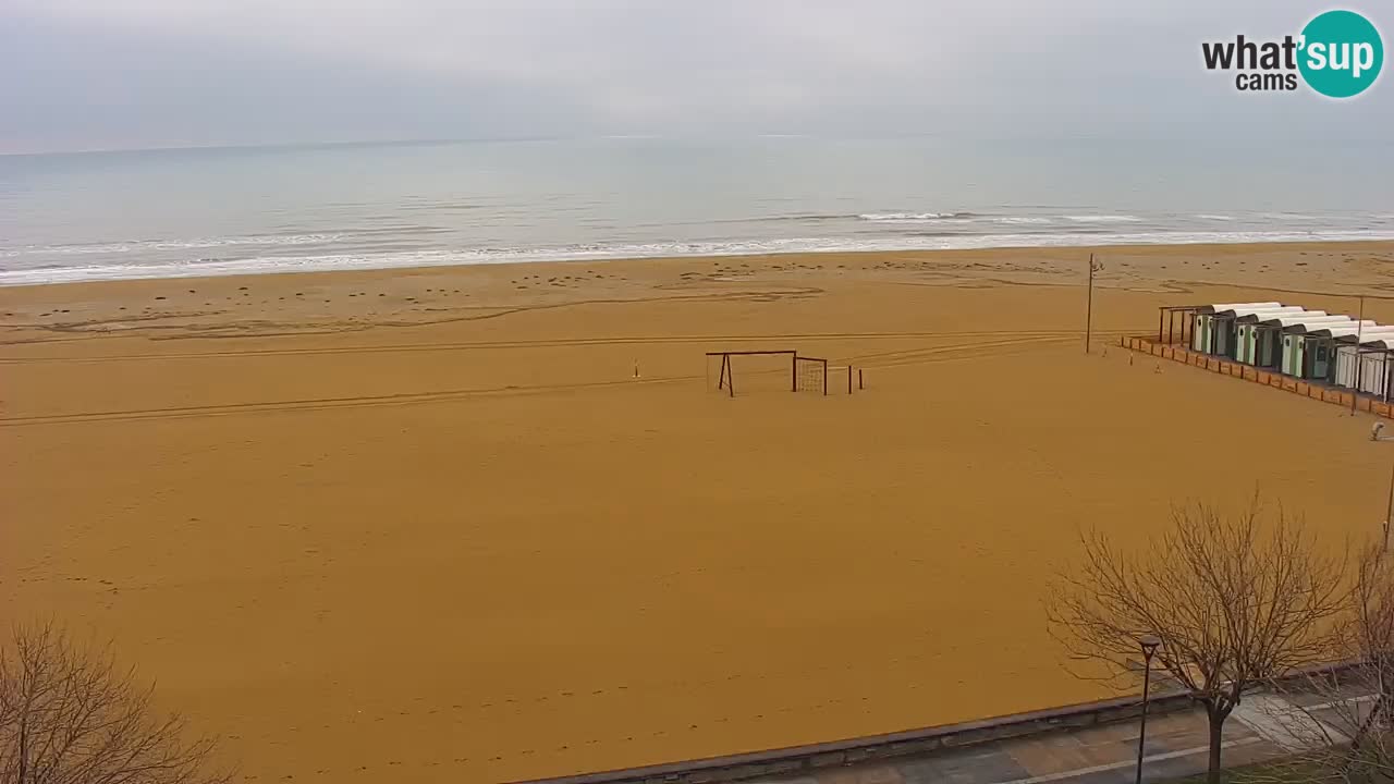 Webcam en vivo playa Bibione – vista desde Ashanti ApartHotel