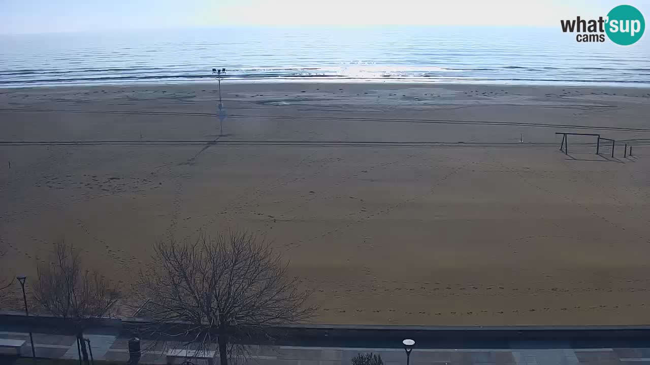 Web kamera Bibione plaža – pogled sa Ashanti ApartHotela