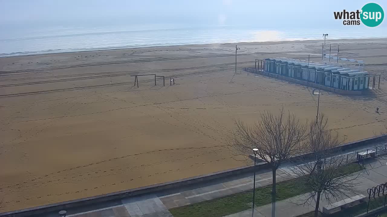 Webcam en vivo playa Bibione – vista desde Ashanti ApartHotel