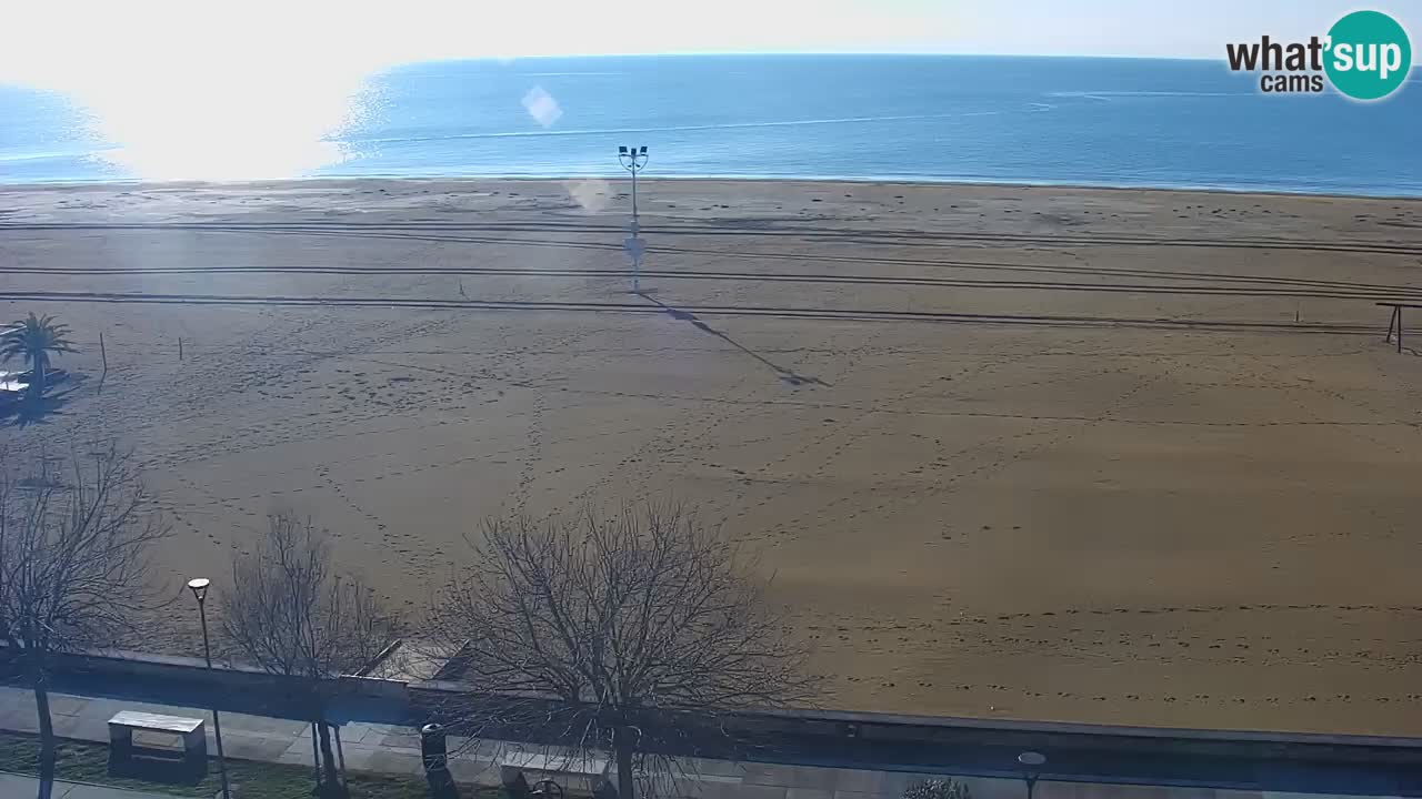 Webcam en direct plage de Bibione – vue depuis Ashanti ApartHotel