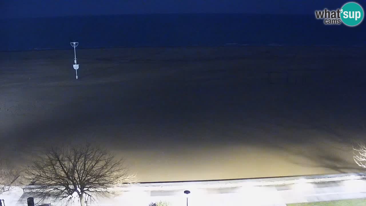 Webcam en vivo playa Bibione – vista desde Ashanti ApartHotel