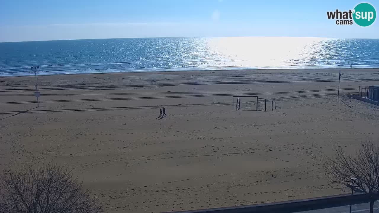 Webcam en vivo playa Bibione – vista desde Ashanti ApartHotel