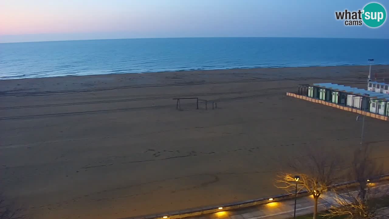 Webcam en vivo playa Bibione – vista desde Ashanti ApartHotel