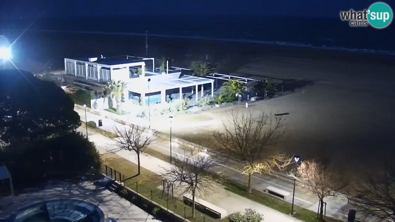 Live Webcam Bibione spiaggia – vista dall’Ashanti ApartHotel
