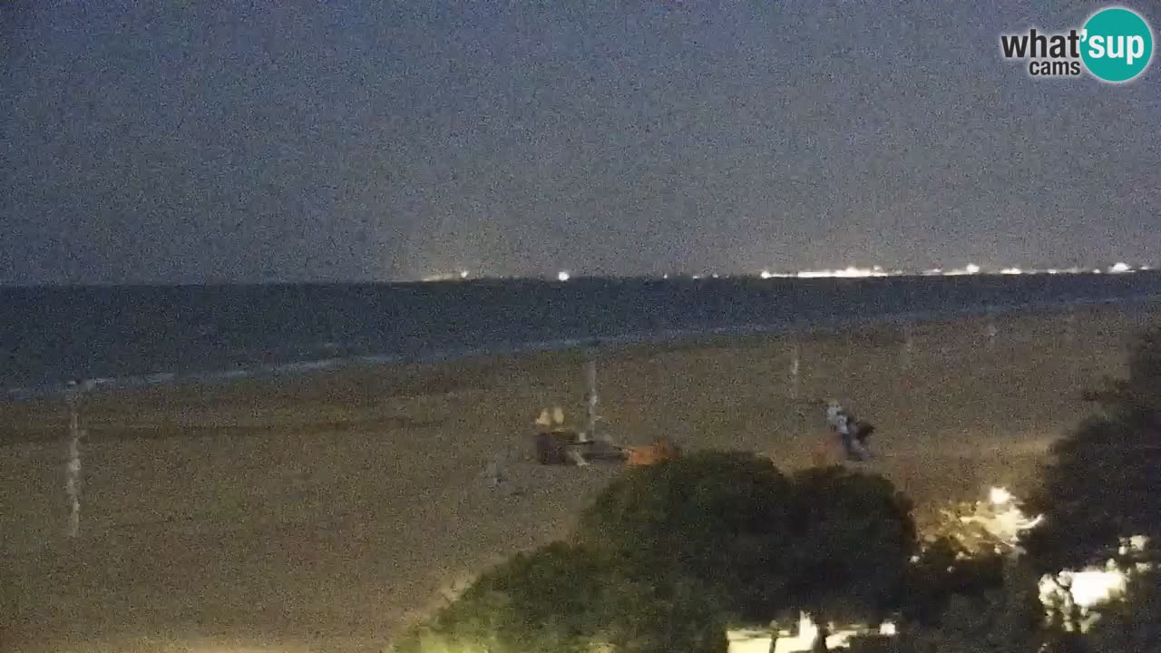 Webcam en vivo playa Bibione – vista desde Ashanti ApartHotel