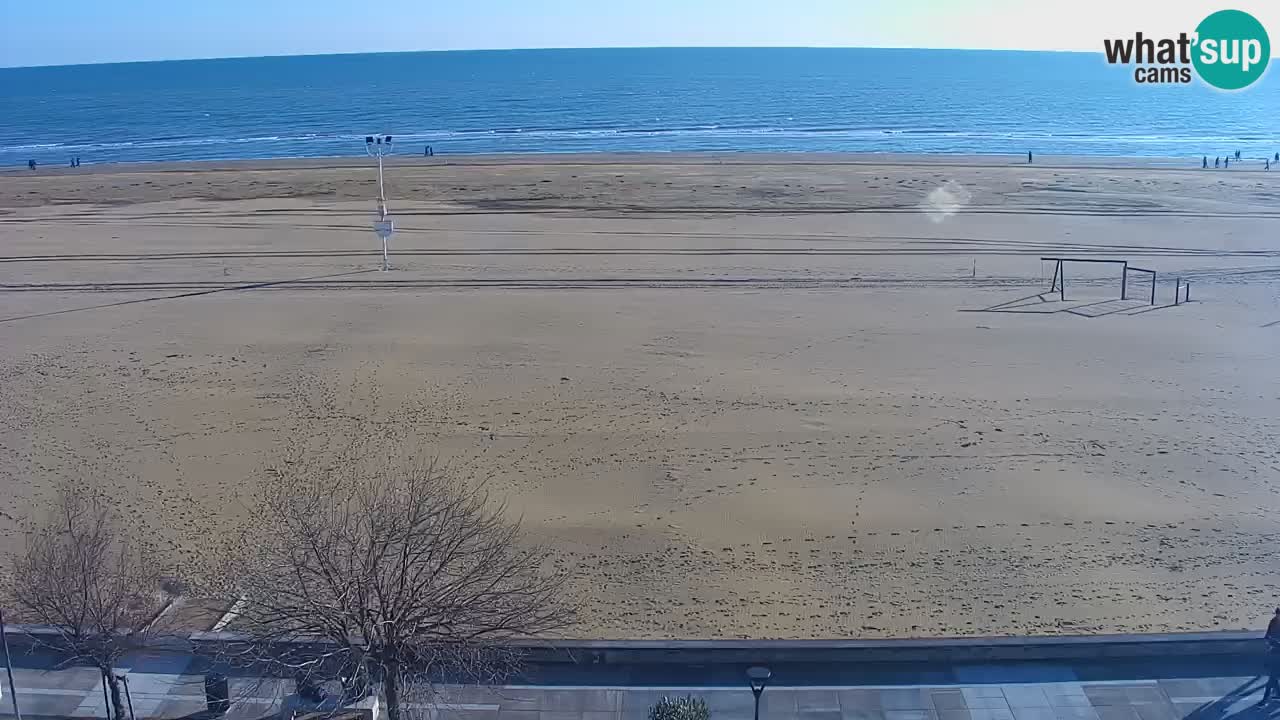 Webcam en vivo playa Bibione – vista desde Ashanti ApartHotel