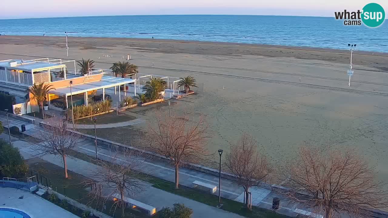 Live Webcam Bibione spiaggia – vista dall’Ashanti ApartHotel