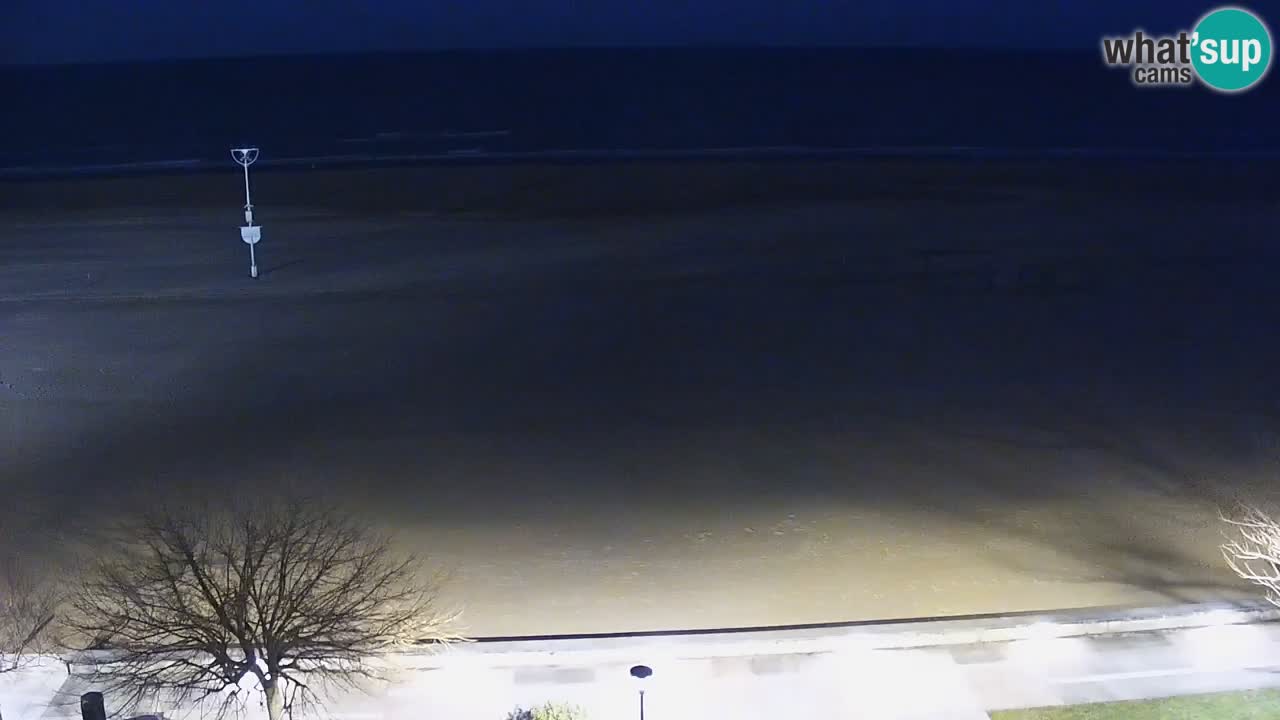 Webcam en vivo playa Bibione – vista desde Ashanti ApartHotel