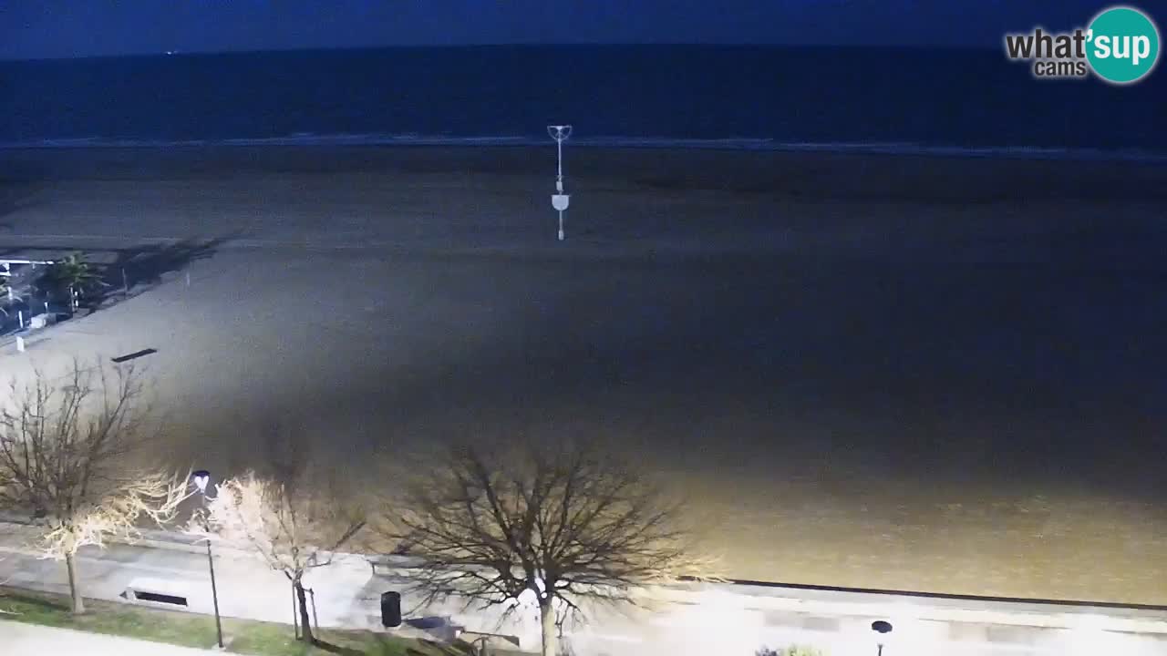 Webcam en direct plage de Bibione – vue depuis Ashanti ApartHotel