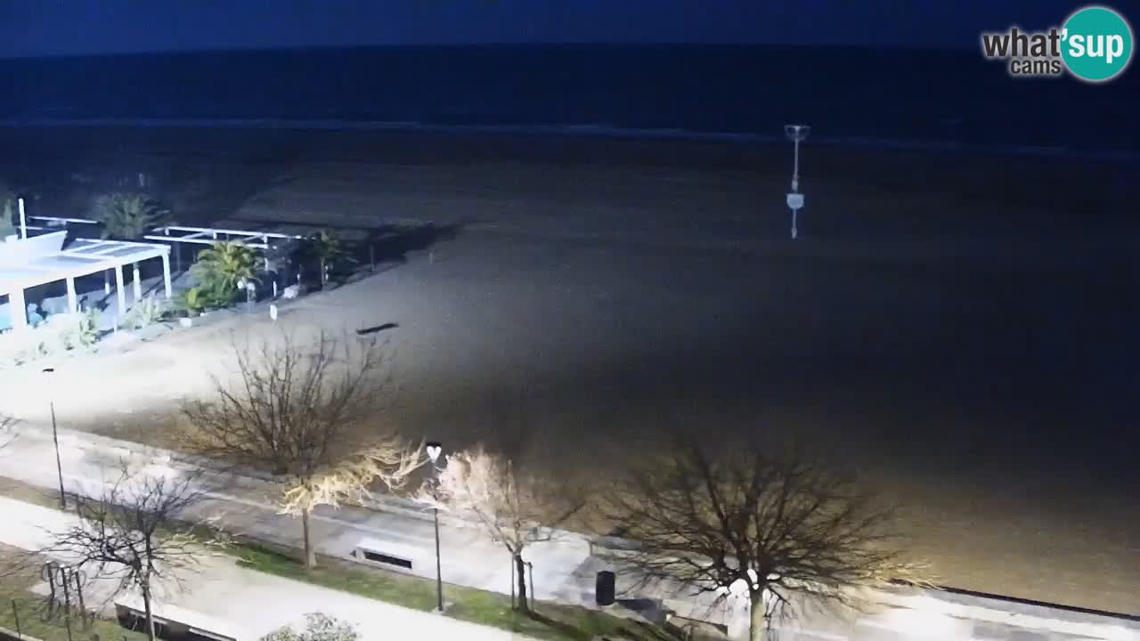 Web kamera Bibione plaža – pogled sa Ashanti ApartHotela