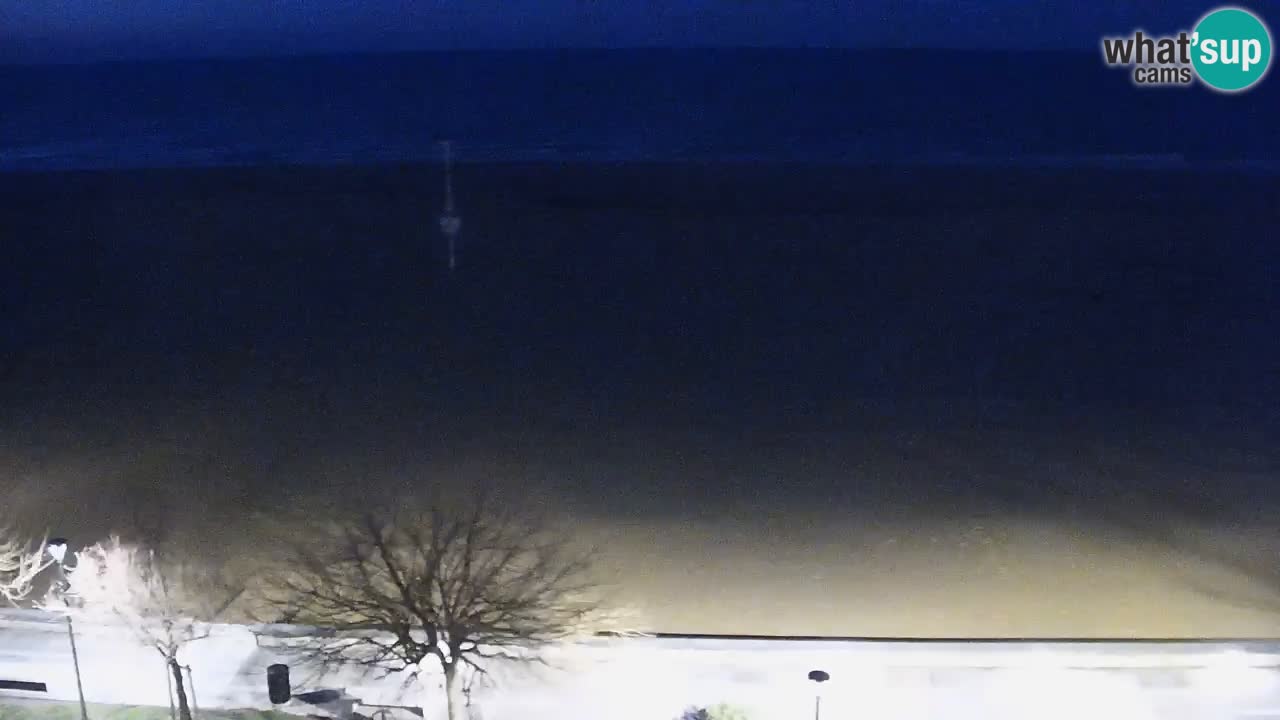 Webcam en vivo playa Bibione – vista desde Ashanti ApartHotel