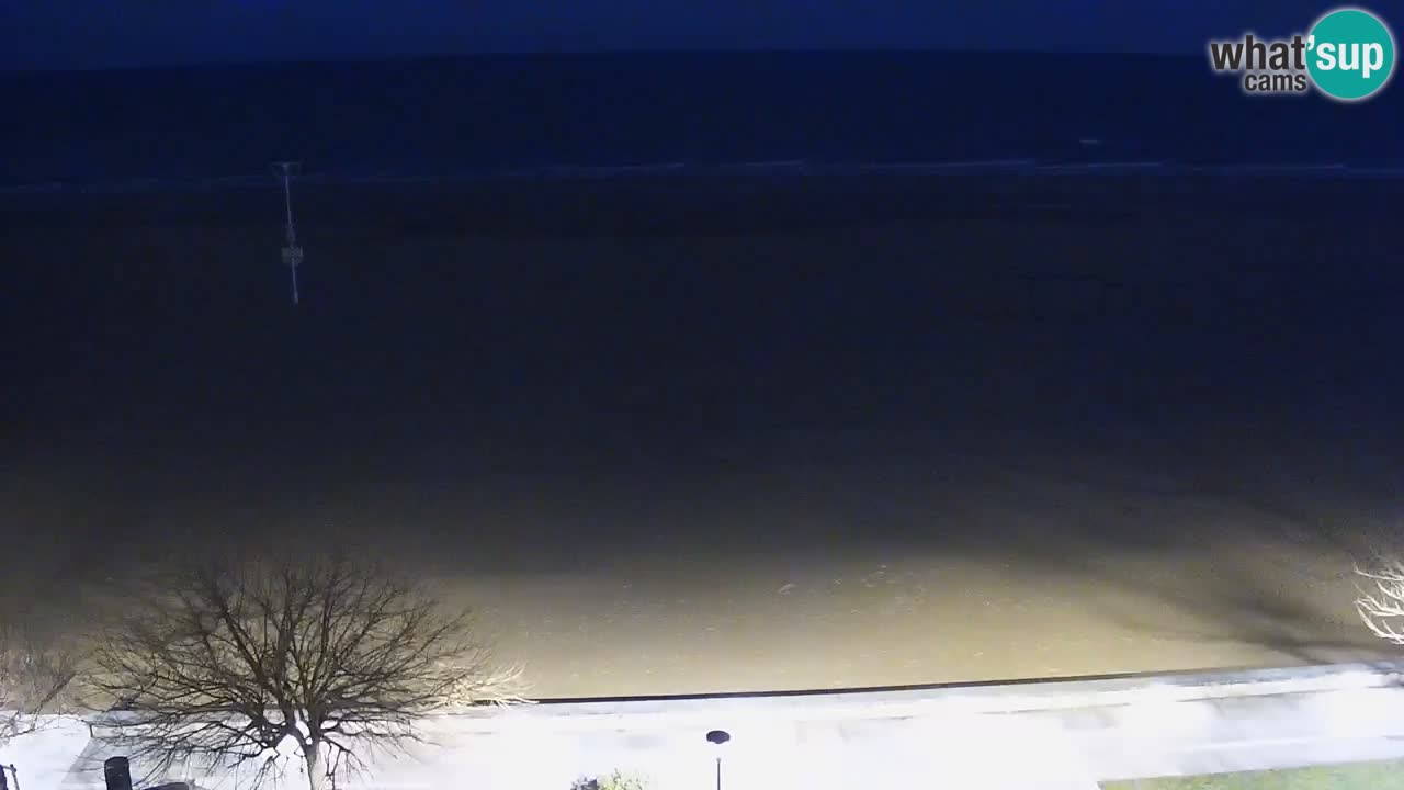 Webcam en vivo playa Bibione – vista desde Ashanti ApartHotel