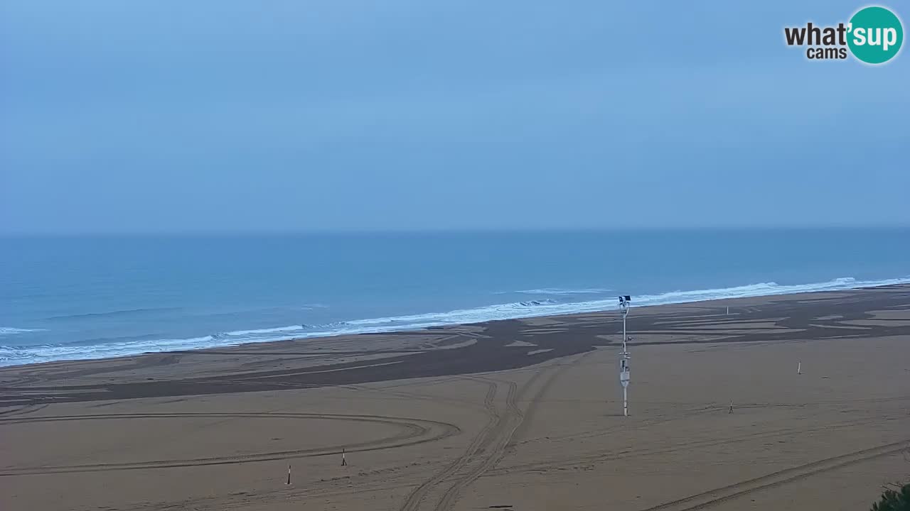 Webcam en direct plage de Bibione – vue depuis Ashanti ApartHotel