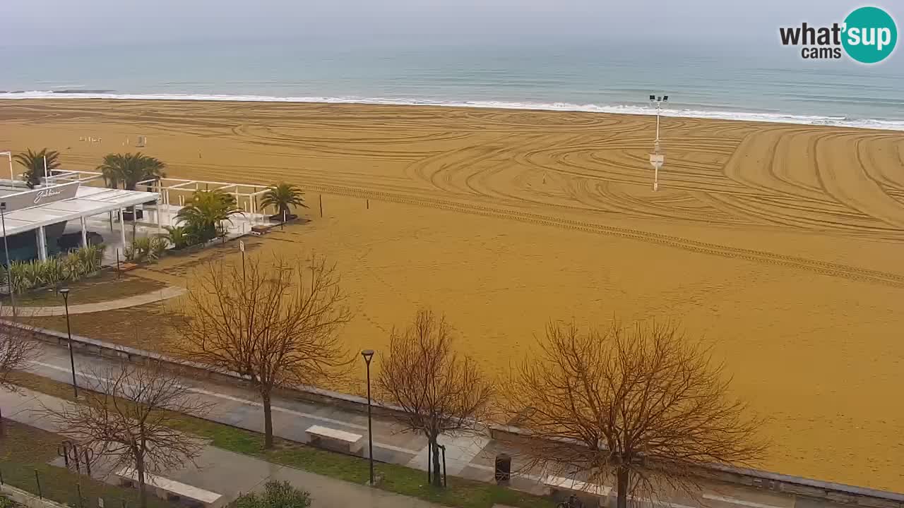 Webcam en direct plage de Bibione – vue depuis Ashanti ApartHotel
