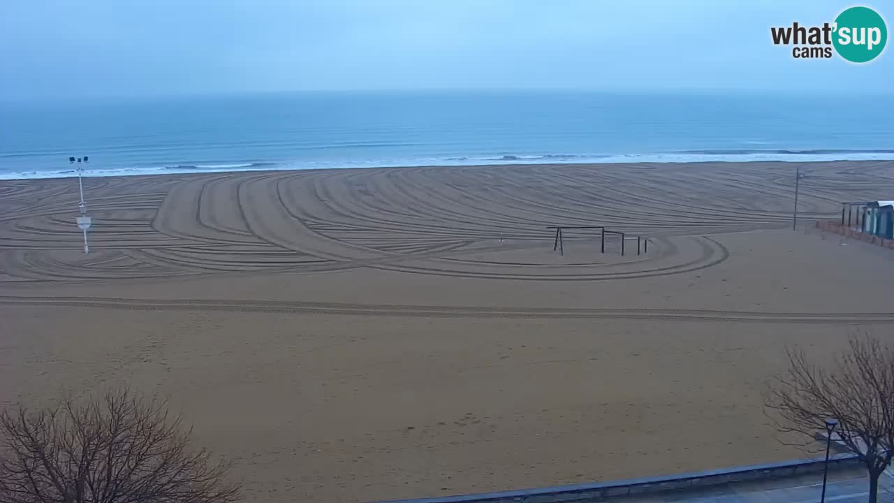 Webcam en direct plage de Bibione – vue depuis Ashanti ApartHotel