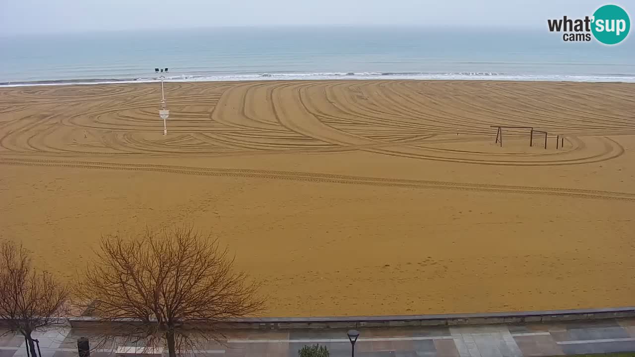 Web kamera Bibione plaža – pogled sa Ashanti ApartHotela