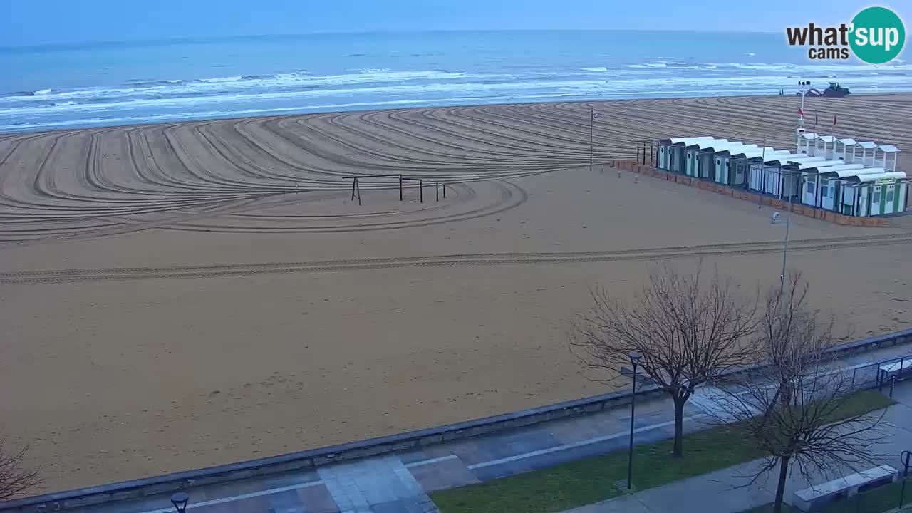 Web kamera Bibione plaža – pogled sa Ashanti ApartHotela