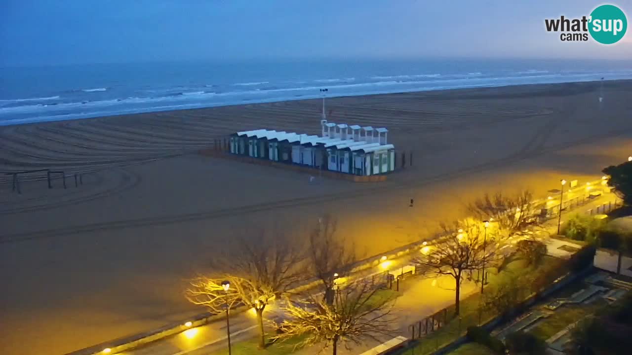 Web kamera Bibione plaža – pogled sa Ashanti ApartHotela