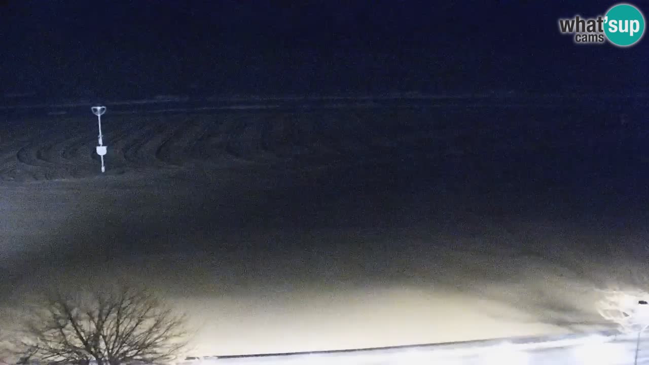 Webcam en vivo playa Bibione – vista desde Ashanti ApartHotel