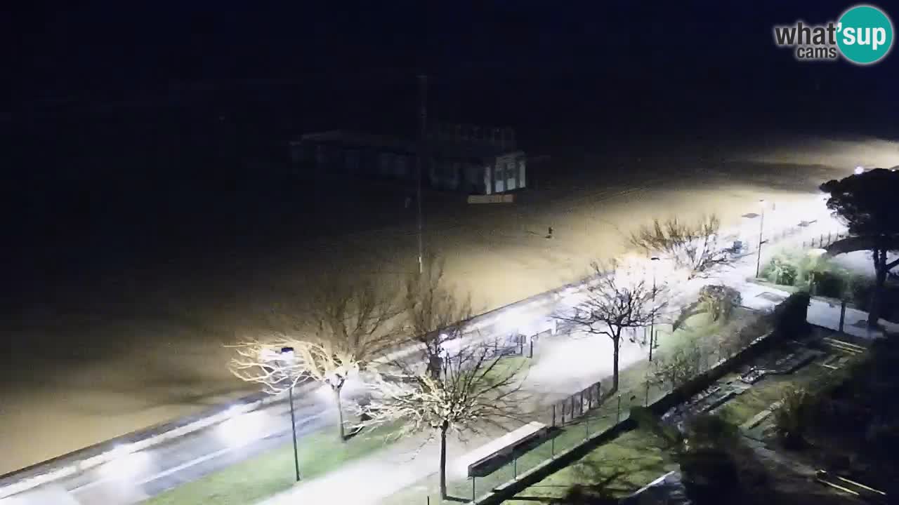 Webcam en vivo playa Bibione – vista desde Ashanti ApartHotel