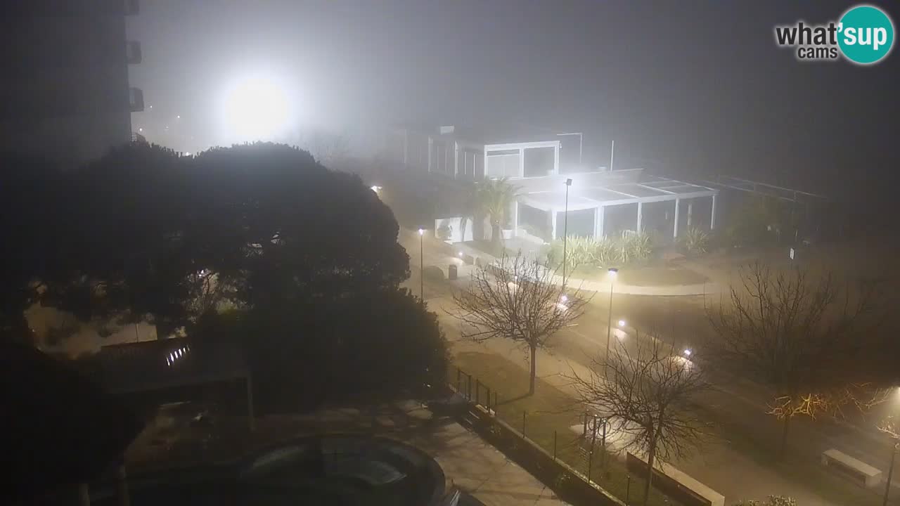 Webcam en direct plage de Bibione – vue depuis Ashanti ApartHotel