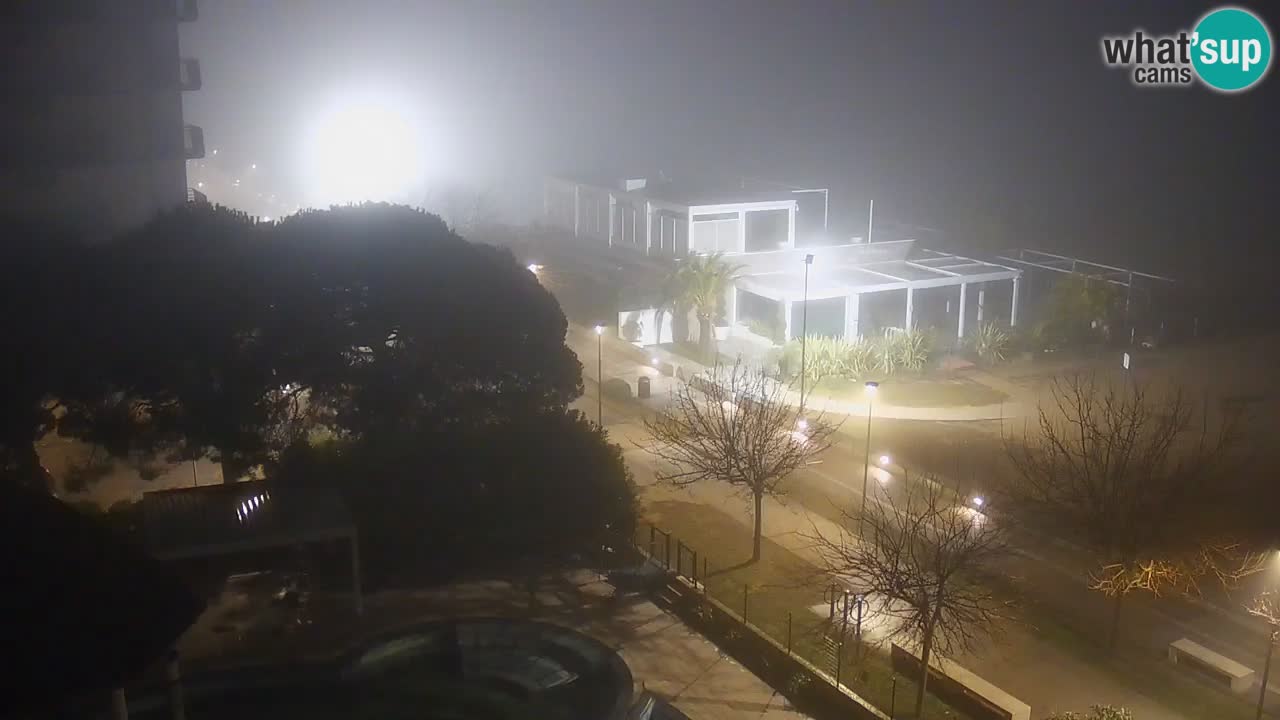 Webcam en direct plage de Bibione – vue depuis Ashanti ApartHotel