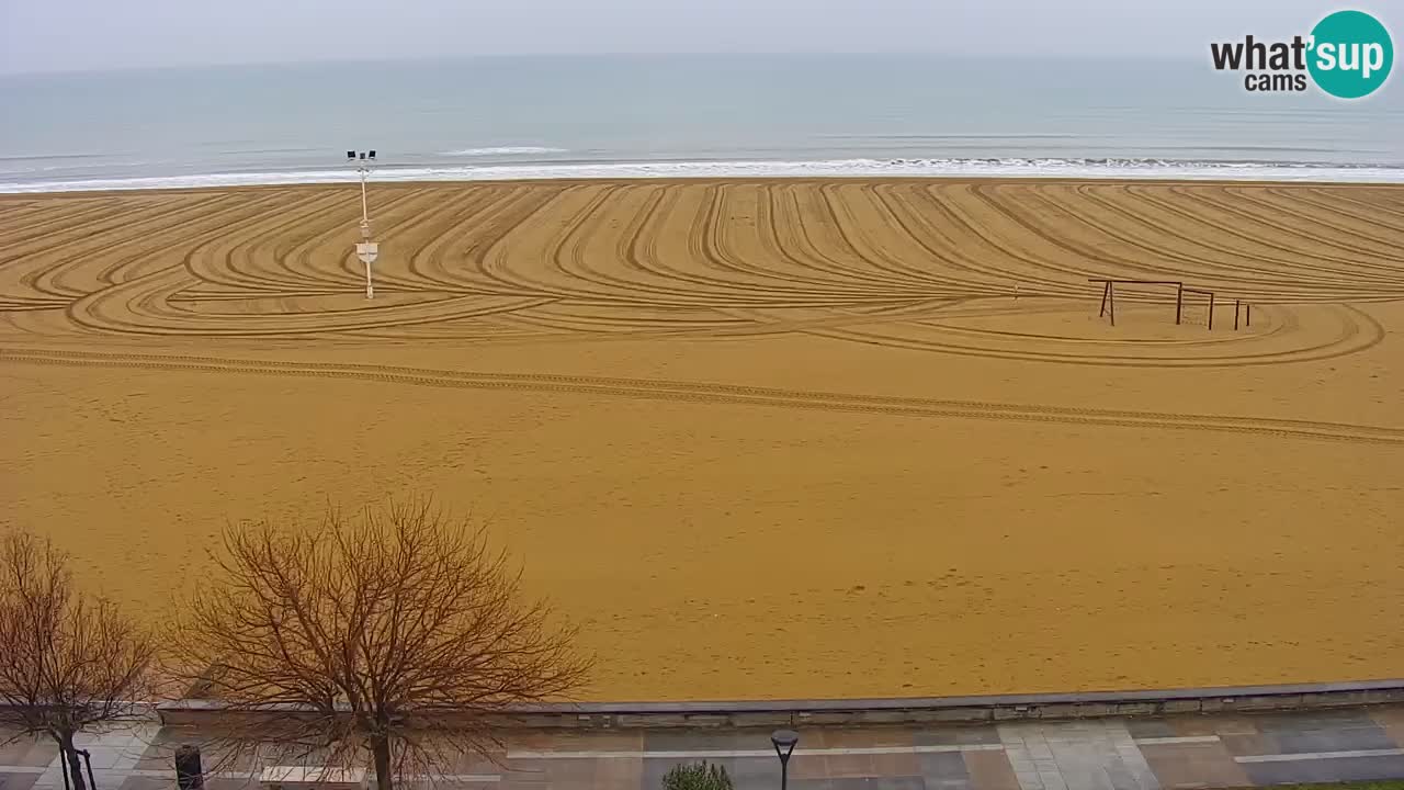 Webcam en direct plage de Bibione – vue depuis Ashanti ApartHotel