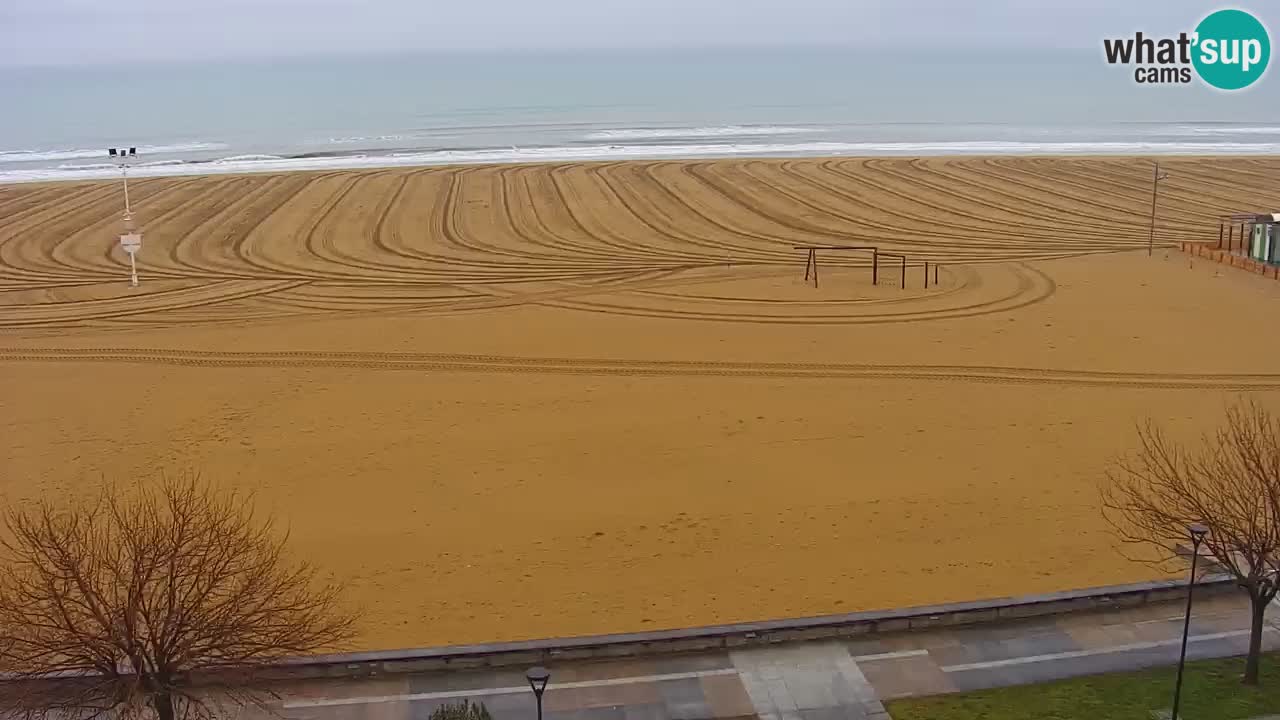 Webcam en direct plage de Bibione – vue depuis Ashanti ApartHotel