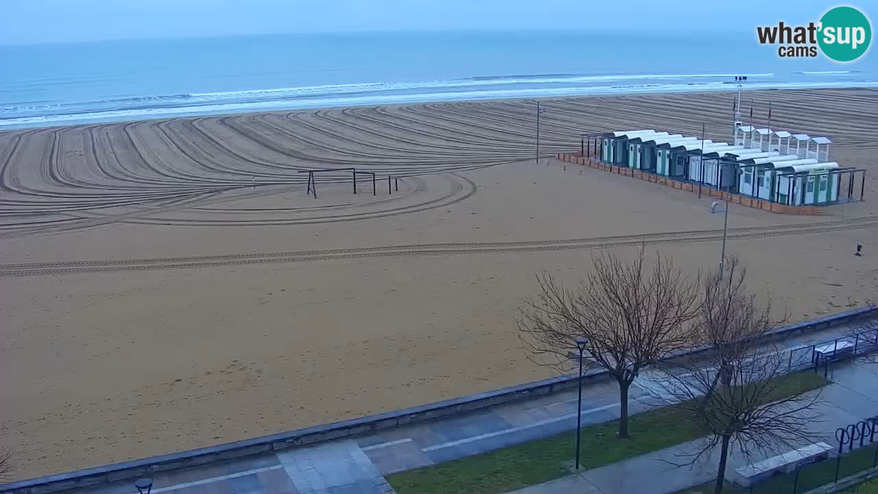 Webcam en direct plage de Bibione – vue depuis Ashanti ApartHotel