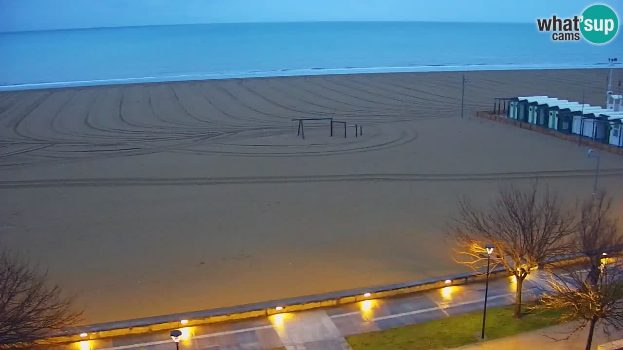 Webcam en vivo playa Bibione – vista desde Ashanti ApartHotel