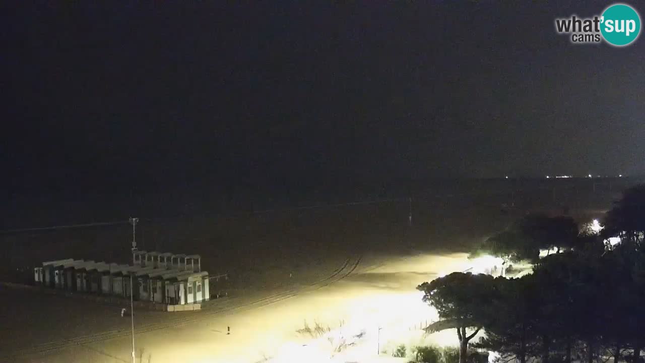 Live Webcam Bibione beach – view from Ashanti ApartHotel