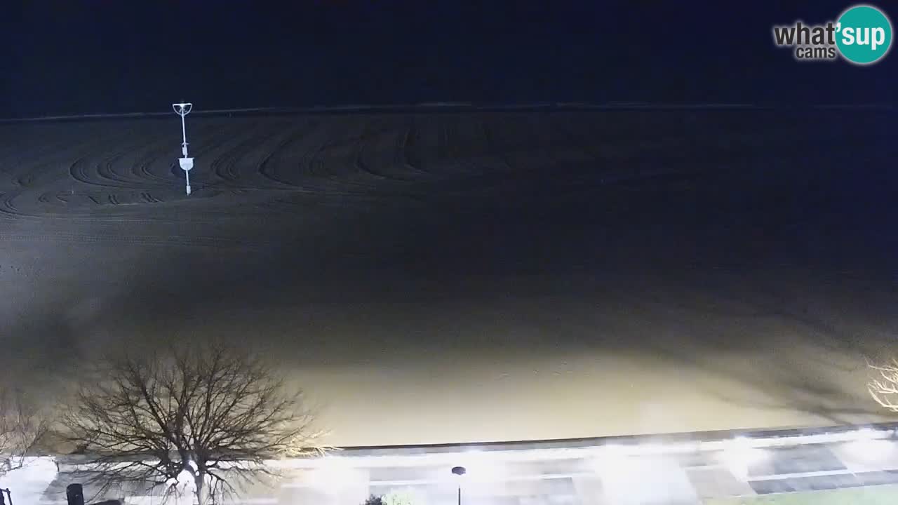 Web kamera Bibione plaža – pogled sa Ashanti ApartHotela