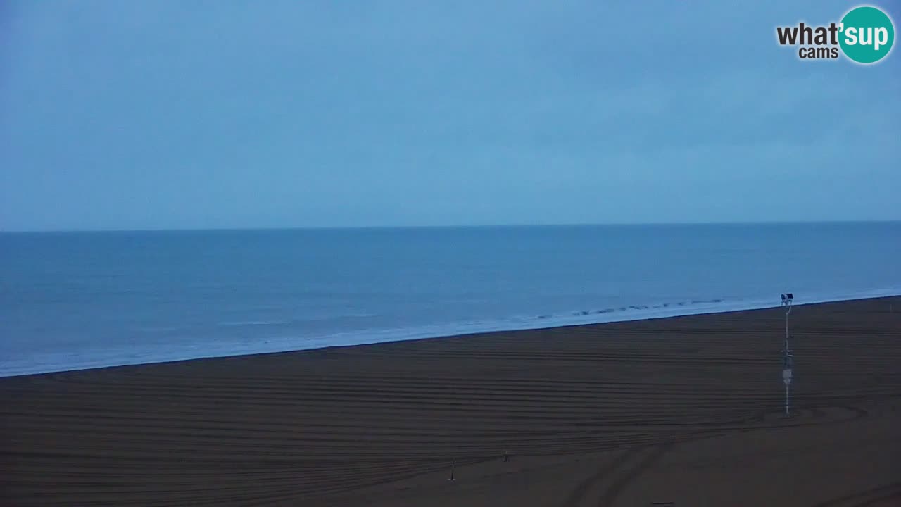 Webcam en direct plage de Bibione – vue depuis Ashanti ApartHotel