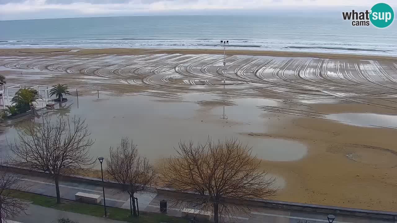 Webcam en direct plage de Bibione – vue depuis Ashanti ApartHotel