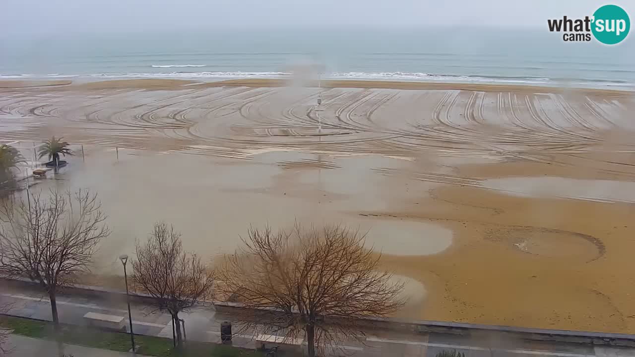 Web kamera Bibione plaža – pogled sa Ashanti ApartHotela