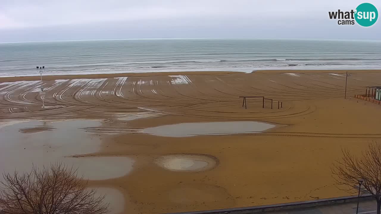 Web kamera Bibione plaža – pogled sa Ashanti ApartHotela